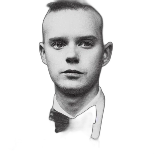 face, staff, jacket, robot transparent PNG cut-out