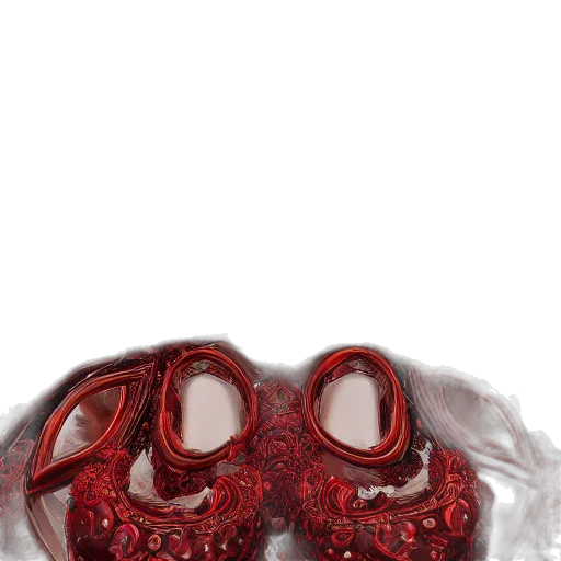 mask, crown, jewelry, shoes transparent PNG cut-out