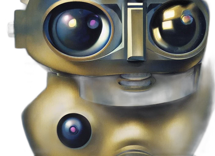 robot, mask, face, concept art transparent PNG cut-out