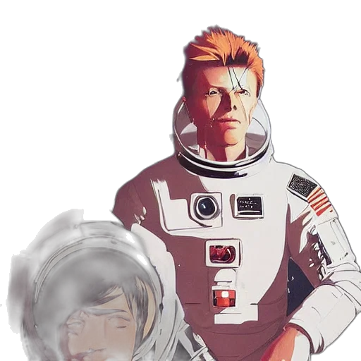 jacket, robot, face, concept art transparent PNG cut-out