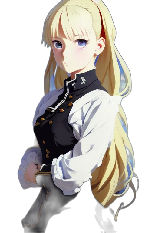 staff, jacket, crown, face transparent PNG cut-out
