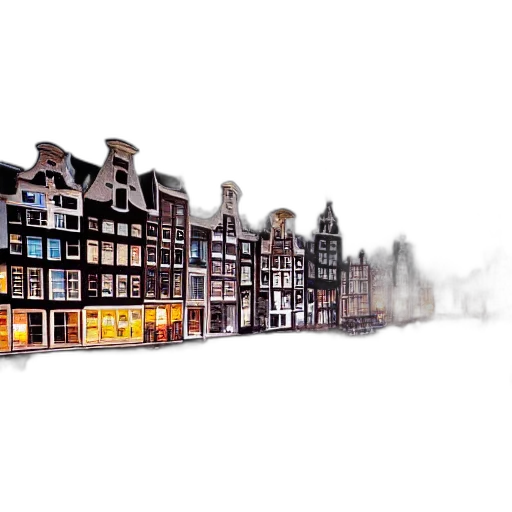 building, photorealistic, concept art, 3d render transparent PNG cut-out