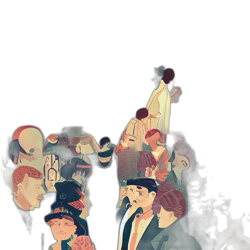 hat, staff, concept art, comic book art transparent PNG cut-out