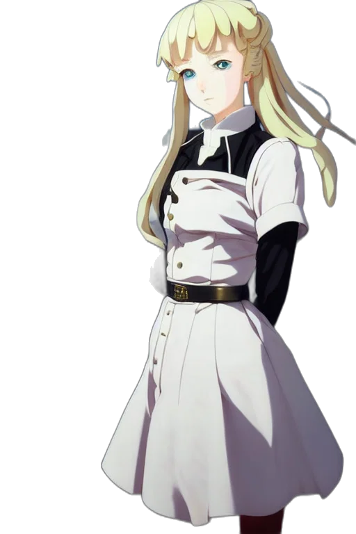 staff, dress, jacket, crown transparent PNG cut-out