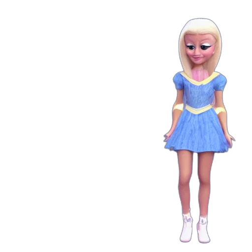 dress, face, robot, 3d render transparent PNG cut-out