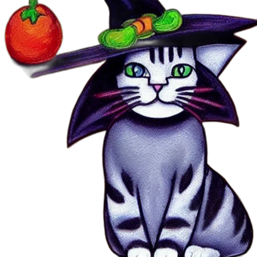 hat, staff, pixel art, vaporwave transparent PNG cut-out
