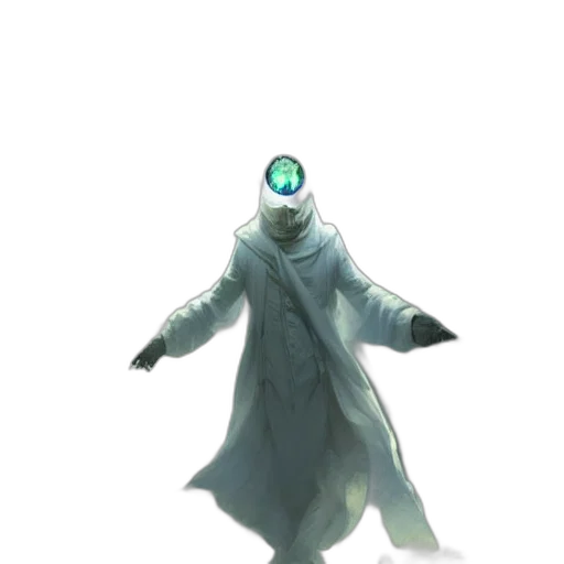 robot, staff, jacket, creature transparent PNG cut-out