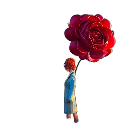 flower, staff, umbrella, crown transparent PNG cut-out
