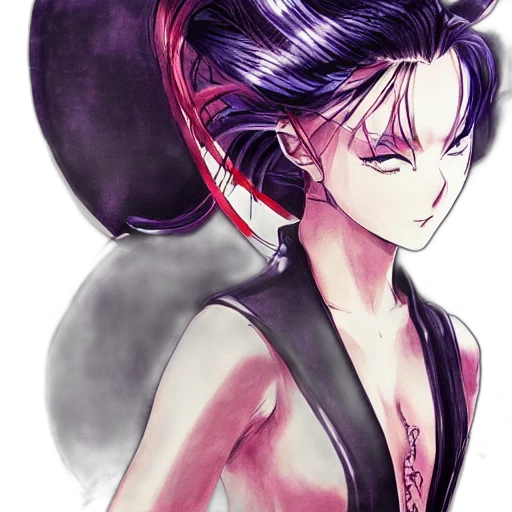 staff, watercolor, anime, fantasy art transparent PNG cut-out