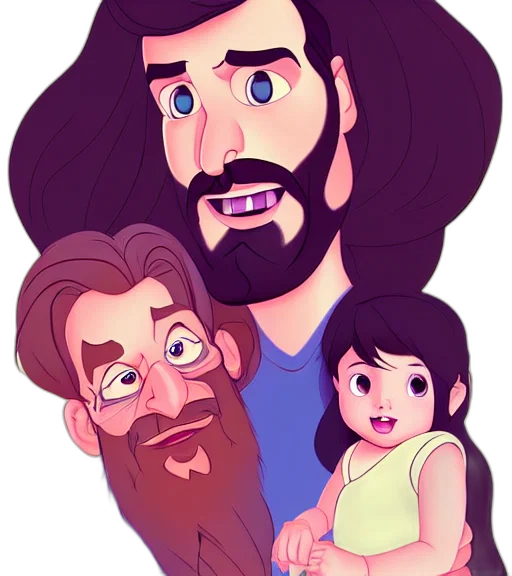 hair, face, cartoon, pixel art transparent PNG cut-out