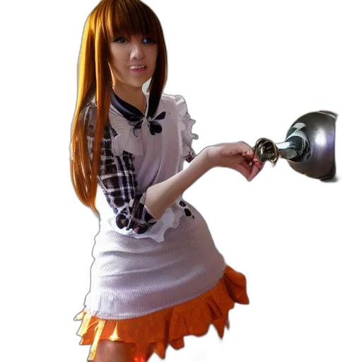 staff, weapon, robot, dress transparent PNG cut-out