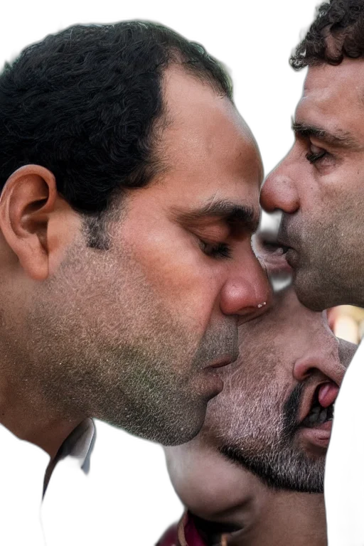face, narendra, modi, kissing transparent PNG cut-out