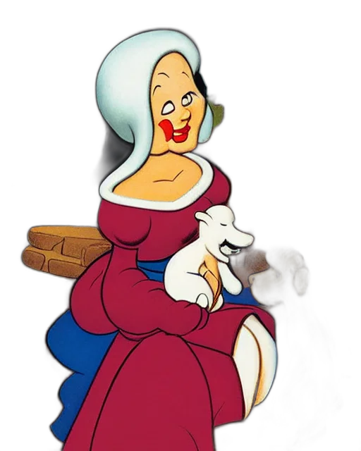 dress, staff, cartoon, concept art transparent PNG cut-out