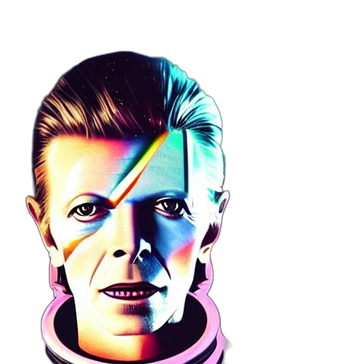 face, mask, jacket, vaporwave transparent PNG cut-out