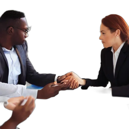 staff, people, business, meeting transparent PNG cut-out