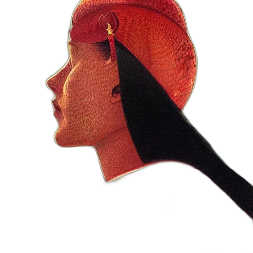 hat, mask, staff, face transparent PNG cut-out