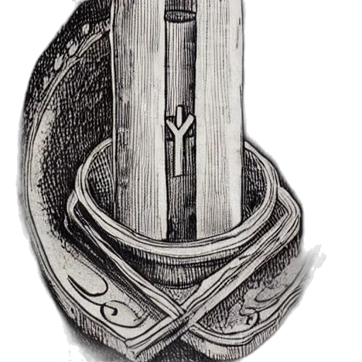 sword, jewelry, crown, staff transparent PNG cut-out