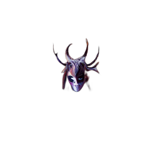 animal, mask, creature, crown transparent PNG cut-out