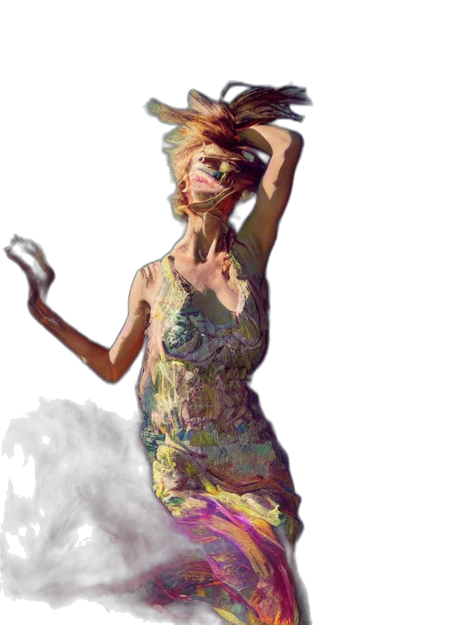 dress, face, mask, concept art transparent PNG cut-out