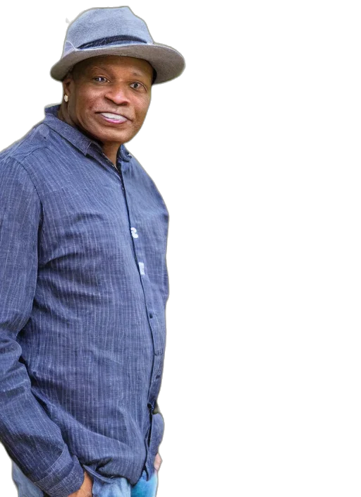 hat, staff, face, jacket transparent PNG cut-out