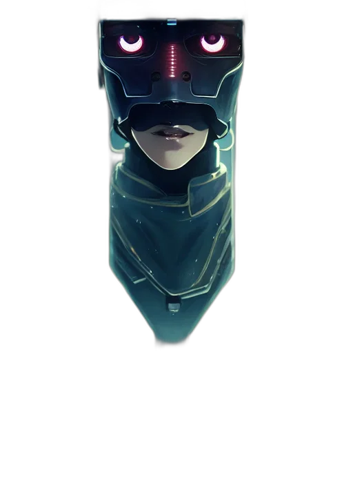 mask, robot, face, hat transparent PNG cut-out