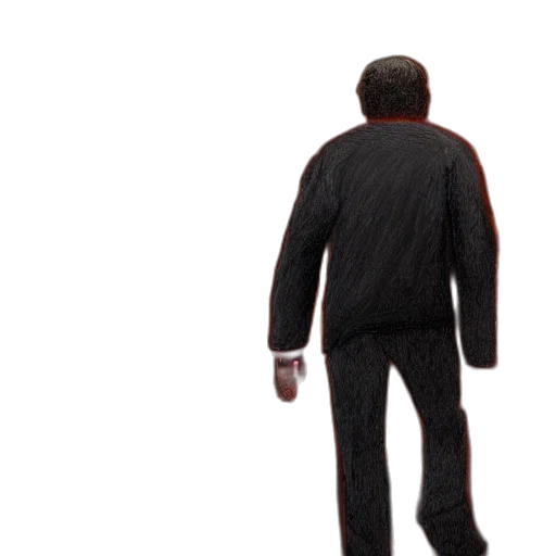 jacket, creature, staff, animal transparent PNG cut-out