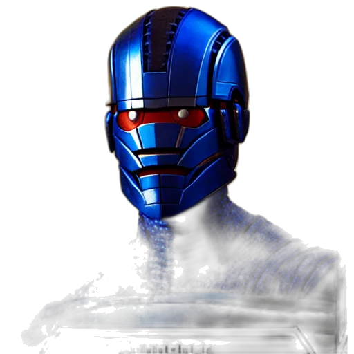 robot, mask, face, concept art transparent PNG cut-out