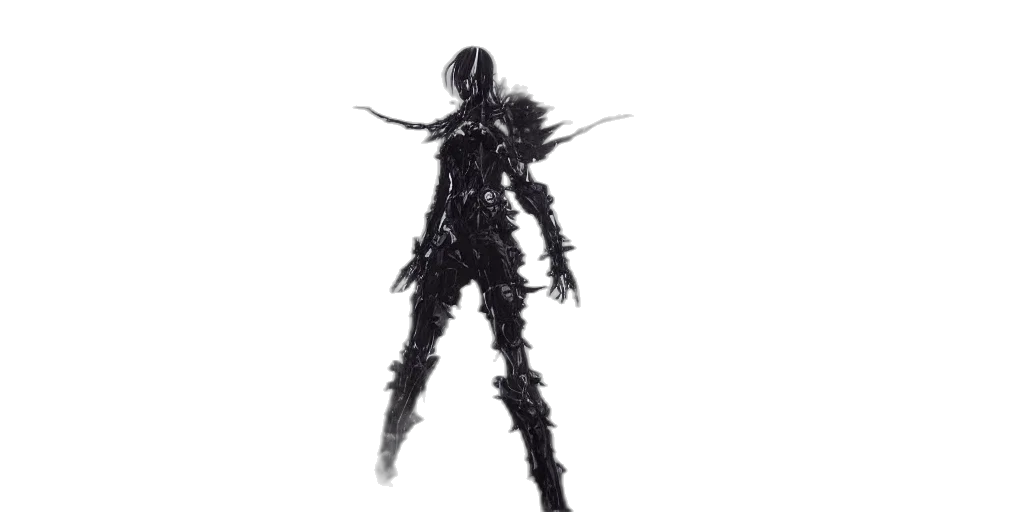 robot, weapon, creature, sword transparent PNG cut-out