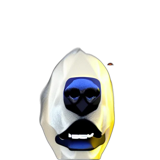 mask, face, creature, staff transparent PNG cut-out