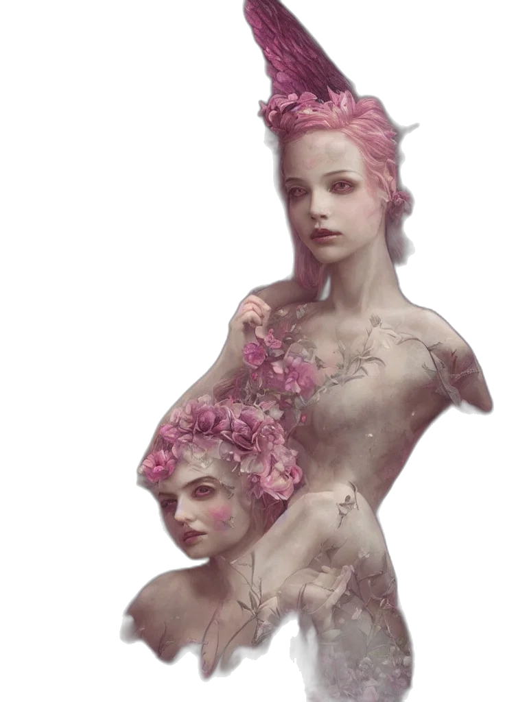 dress, crown, jewelry, concept art transparent PNG cut-out