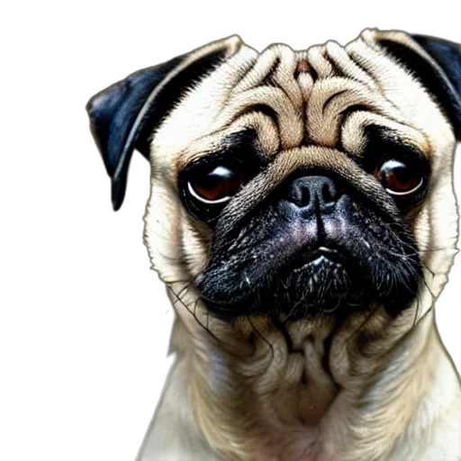 animal, face, creature, photorealistic transparent PNG cut-out