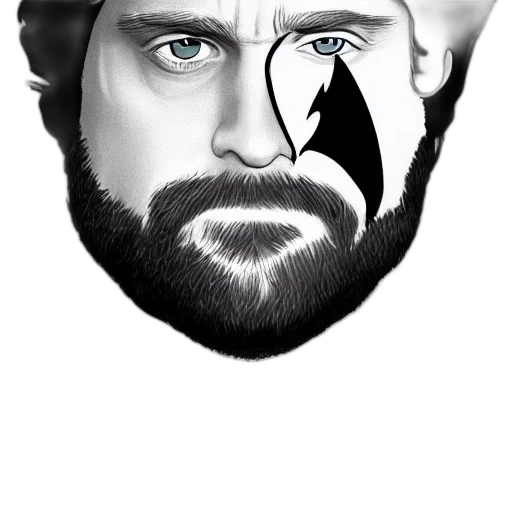 face, mask, cartoon, photorealistic transparent PNG cut-out
