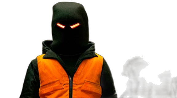 jacket, mask, face, concept art transparent PNG cut-out
