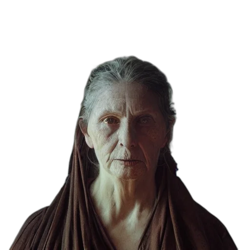 face, staff, mask, dress transparent PNG cut-out