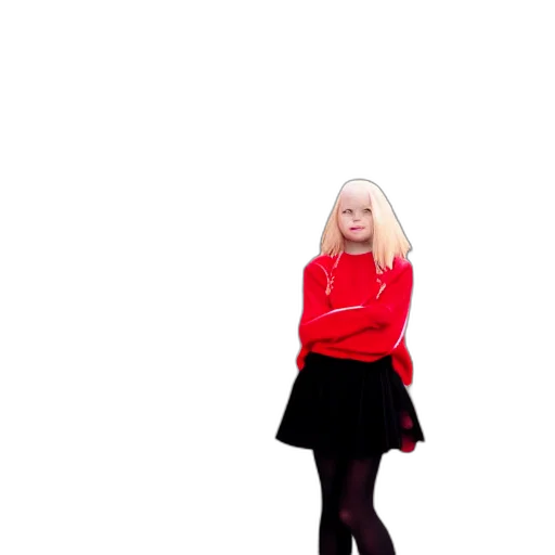 dress, jacket, robot, hair transparent PNG cut-out