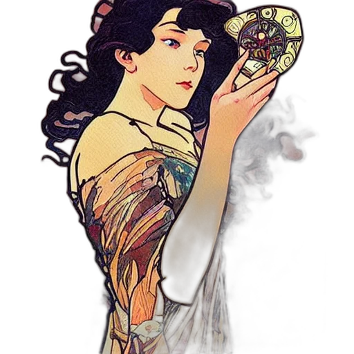 dress, jewelry, comic book art, fantasy art transparent PNG cut-out