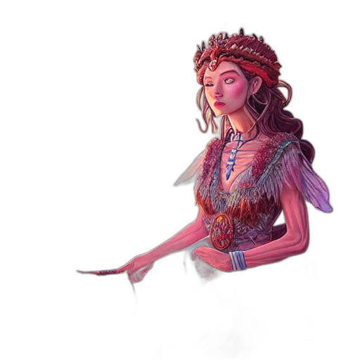 jewelry, staff, mask, crown transparent PNG cut-out