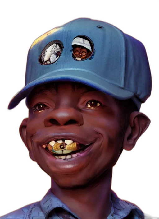face, mask, creature, hat transparent PNG cut-out