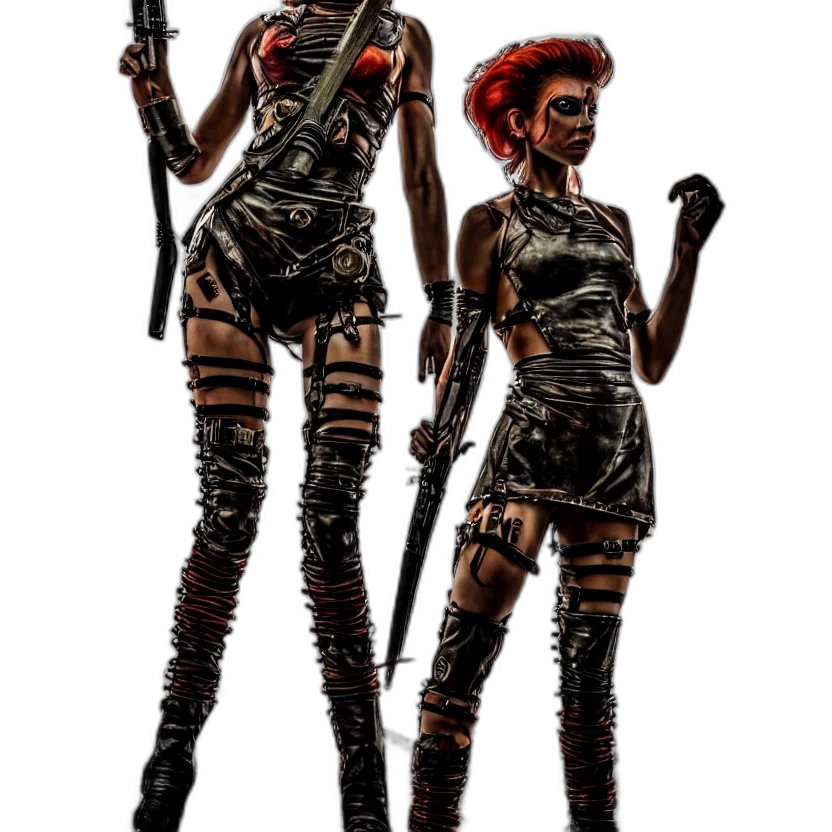 staff, concept art, comic book art, cyberpunk transparent PNG cut-out