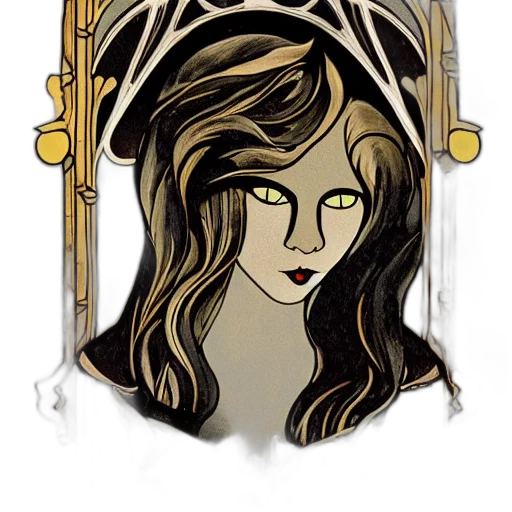 crown, jewelry, mask, fantasy art transparent PNG cut-out
