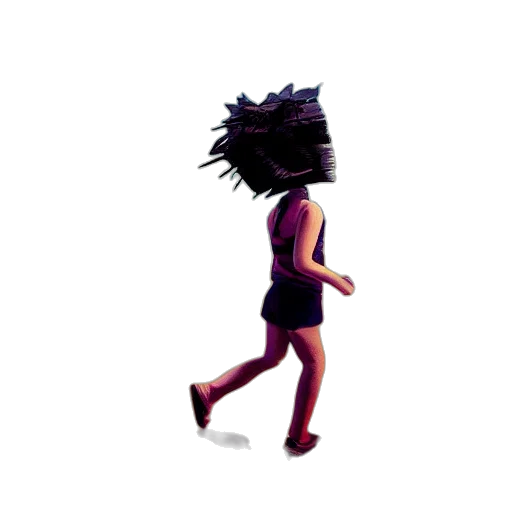 hair, creature, hat, mask transparent PNG cut-out
