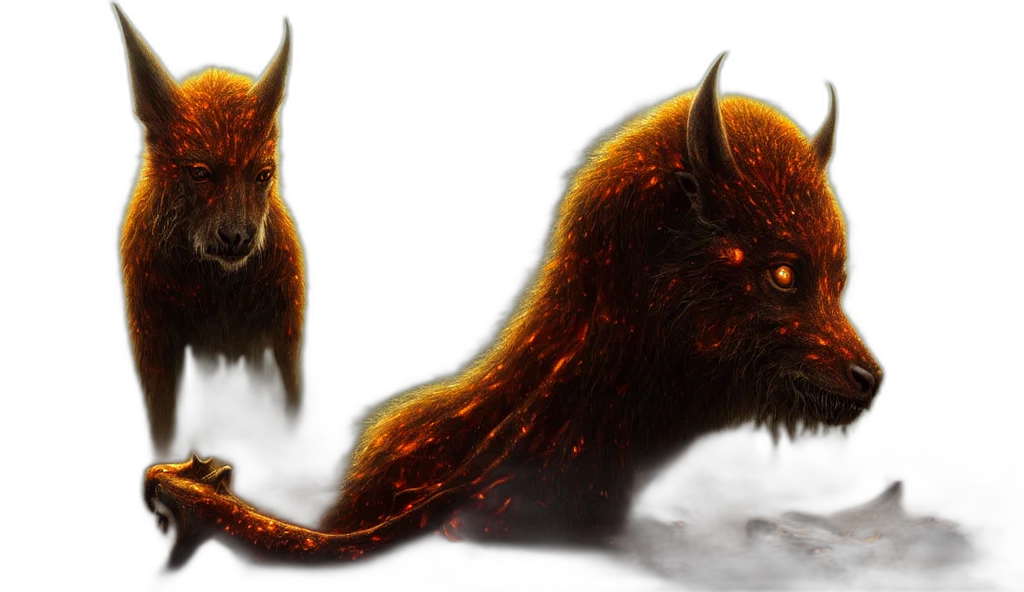 creature, dragon, animal, concept art transparent PNG cut-out