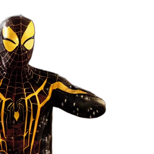mask, comic book art, concept art, 3d render transparent PNG cut-out