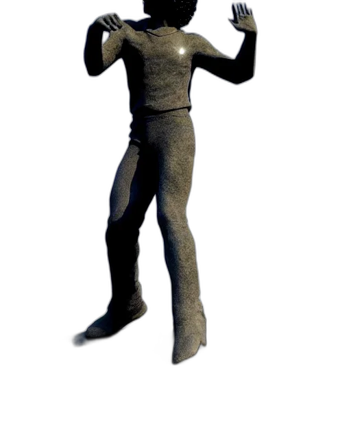 robot, mask, staff, creature transparent PNG cut-out