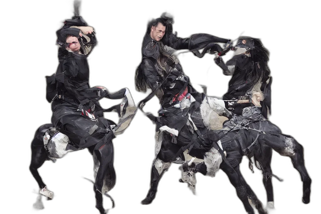 animal, concept art, ninja, horse transparent PNG cut-out