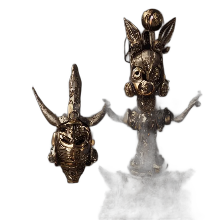 jewelry, crown, mask, concept art transparent PNG cut-out