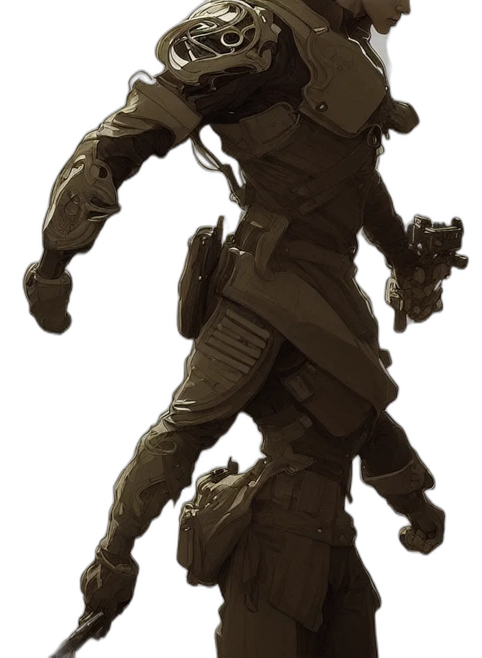 robot, weapon, creature, concept art transparent PNG cut-out