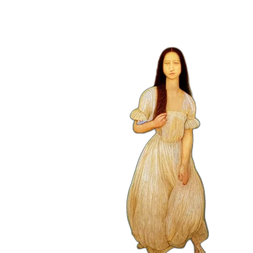 dress, hair, creature, animal transparent PNG cut-out