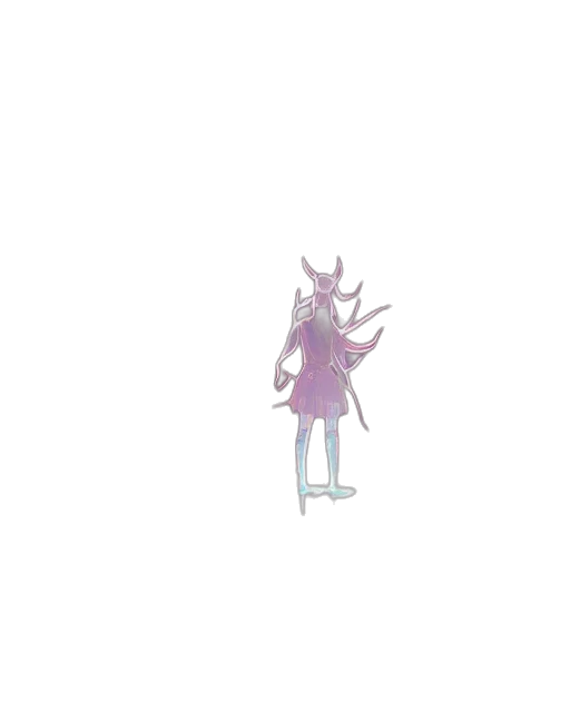 creature, dragon, staff, crown transparent PNG cut-out