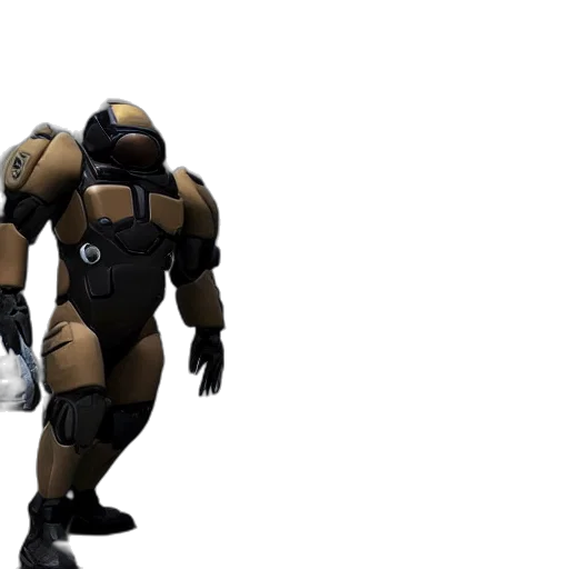 robot, 3d render, concept art, cyberpunk transparent PNG cut-out